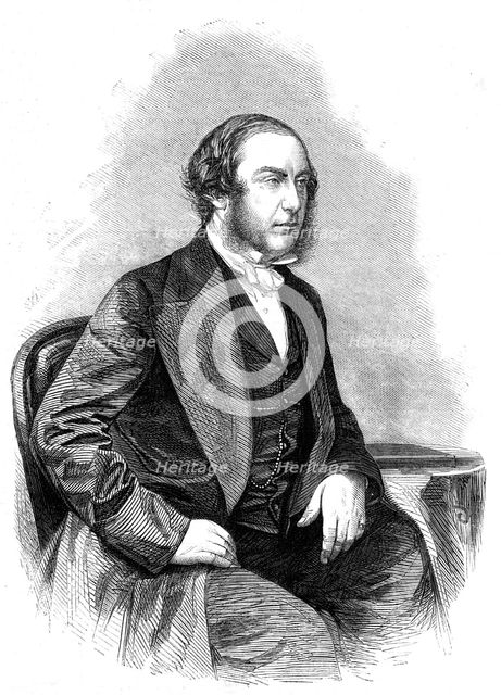 Dr. Thomson, Bishop Designate of Gloucester and Bristol, 1861. Creator: Unknown.