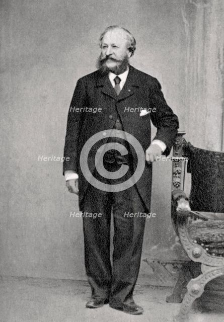 Dr TW Evans, American dentist and biographer of Napoleon III, 19th century. Artist: Unknown