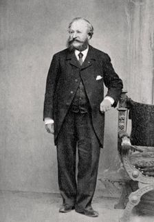 Dr TW Evans, American dentist and biographer of Napoleon III, 19th century