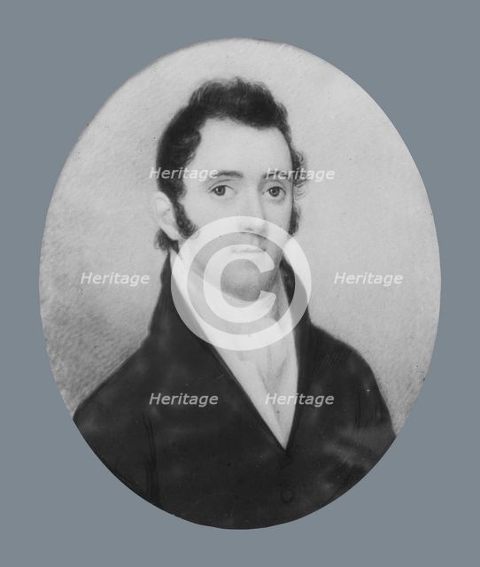 Dr. Valentine Mott, ca. 1820. Creator: Anson Dickinson.