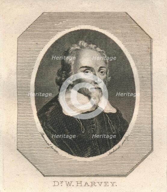 'Dr. W. Harvey', c1800. Creator: Philip Audinet.