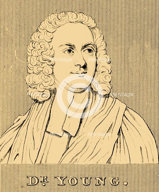 'Dr. Young', (c1683-1765), 1830. Creator: Unknown.