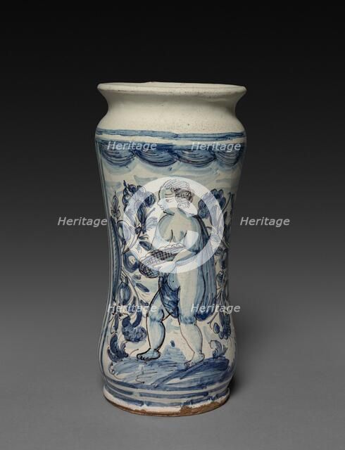 Drug Jar, 1650-1675. Creator: Unknown.