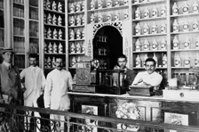 Drug store, Alfonso G. Zerbi, San Juan, Puero Rico, between 1895 and 1910. Creator: Unknown
