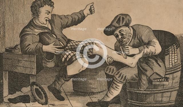 'Druid and Highlander', 1812-1817. Creator: Unknown.