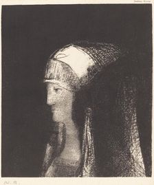 Druidesse, 1892. Creator: Odilon Redon