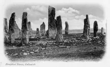 Druidical Stones, Callanish, Isle of Lewis, Western Isles, Scotland, 1902
