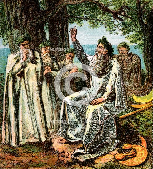 'Druids, Or British Priests', (c1850). Artist: Unknown