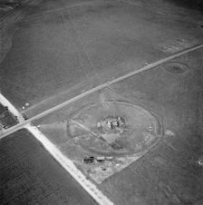 Druids at Stonehenge on the summer solstice, Wiltshire, 1959. Artist: Aerofilms