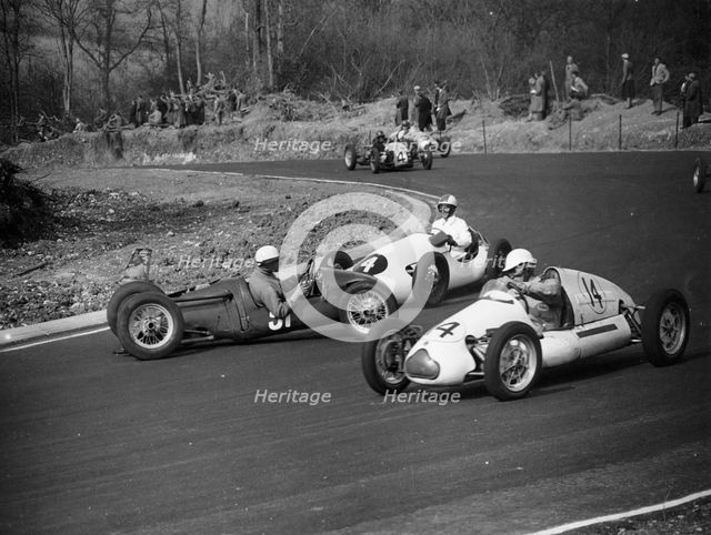 Druids Hairpin, Brands Hatch, Kent, 1954. Artist: Unknown