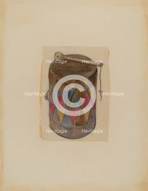 Drum, 1935/1942. Creator: Charles Charon.