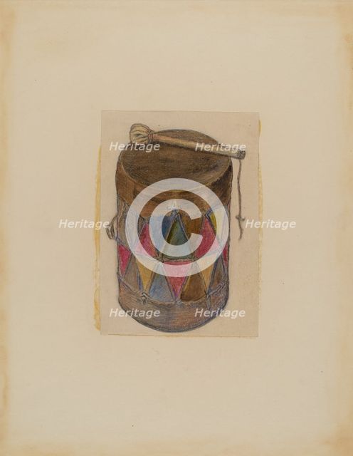 Drum, 1935/1942. Creator: Charles Charon.