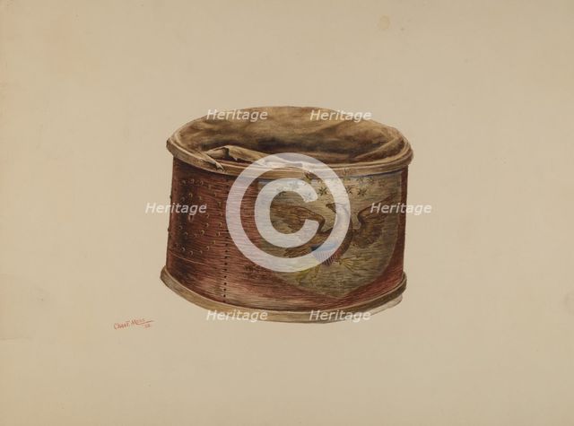 Drum, 1938. Creator: Charles Moss.