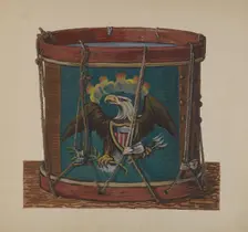 Drum, c. 1936. Creator: Stewart Wheeler