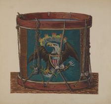 Drum, c. 1936. Creator: Stewart Wheeler