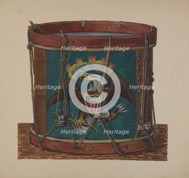 Drum, c. 1936. Creator: Stewart Wheeler.