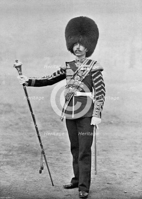 Drum-Major Patrick, 2nd Coldstream Guards, 1895. Artist: Gregory & Co