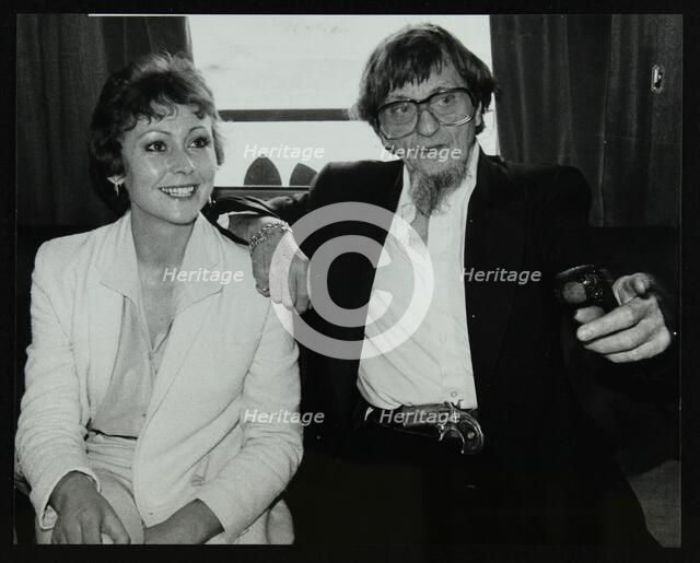 Drummer Barrett Deems on board the paddle steamer Elizabethan, London, 8 October 1984. Artist: Denis Williams