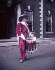 Drummer, Honourable Artillery Company, London, c1955. Creator: Arthur Charles Kirby Ware