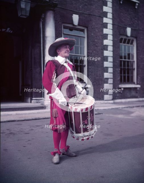 Drummer, Honourable Artillery Company, London, c1955. Creator: Arthur Charles Kirby Ware.