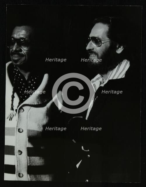 Drummer Philly Joe Jones and pianist Bill Evans at the Newport Jazz Festival, Middlesbrough, 1978. Artist: Denis Williams