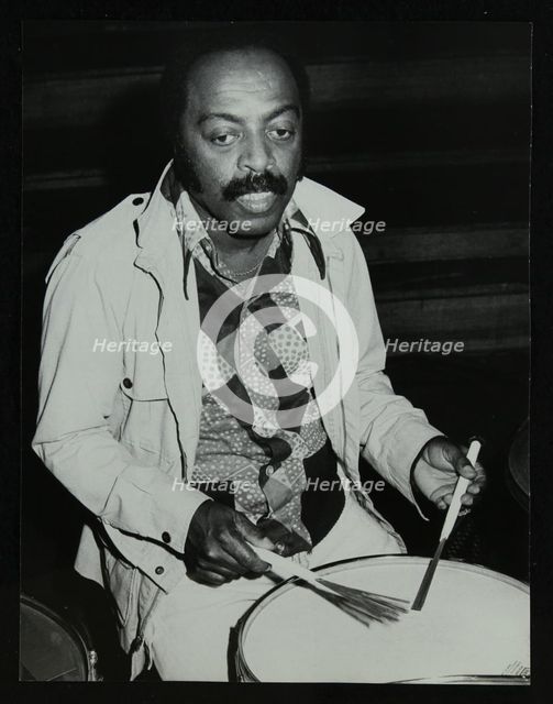 Drummer Roy Haynes at the Capital Radio Jazz Festival, London, 1980. Creator: Denis Williams.