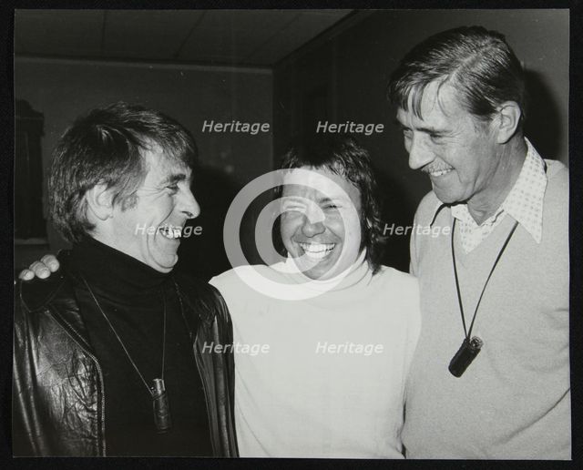Drummers Kenny Clare, Les DeMerle and Jack Parnell, London, 1979. Creator: Denis Williams.