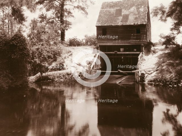 Drummond Mill, store, and cabin, Lee Mont vicinity, Accomac County, Virginia, between c1930 and 1939 Creator: Frances Benjamin Johnston.
