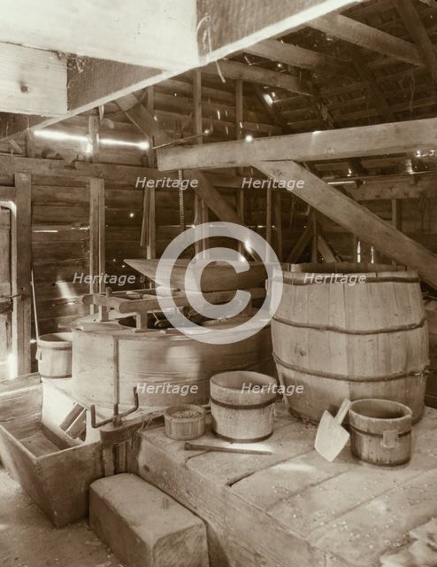 Drummond Mill, store, and cabin, Lee Mont vicinity, Accomac County, Virginia, between c1930 and 1939 Creator: Frances Benjamin Johnston.