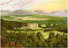 Drumlanrig Castle, Dumfriesshire, Scotland, home of the Duke of Buccleuch, c1880