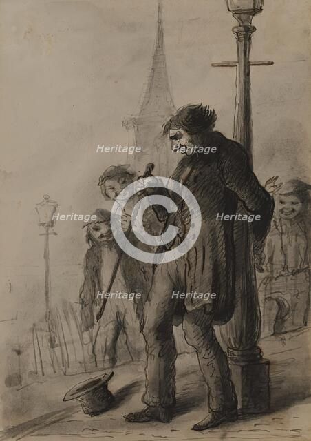 Drunkard, 1810-1874. Creator: Alfred Jacob Miller.