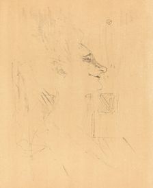Drunkard (Soularde), 1898. Creator: Henri de Toulouse-Lautrec