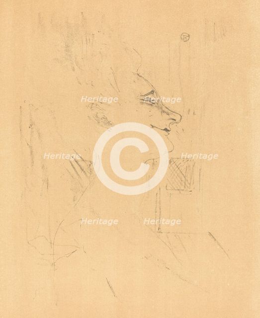 Drunkard (Soularde), 1898. Creator: Henri de Toulouse-Lautrec.