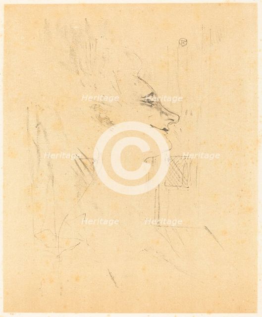 Drunkard (Soularde), 1898. Creator: Henri de Toulouse-Lautrec.