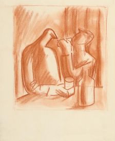 Drunkards, 1935-1936. Creator: Mikulas Galanda