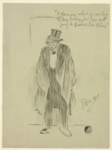 Drunken Man, n.d. Creator: Philip William May