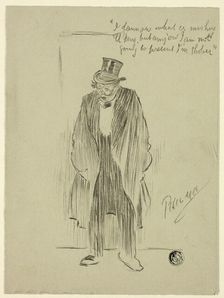 Drunken Man, n.d. Creator: Philip William May