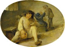 Drunken Peasant, c1633-1634. Creator: Adriaen Brouwer