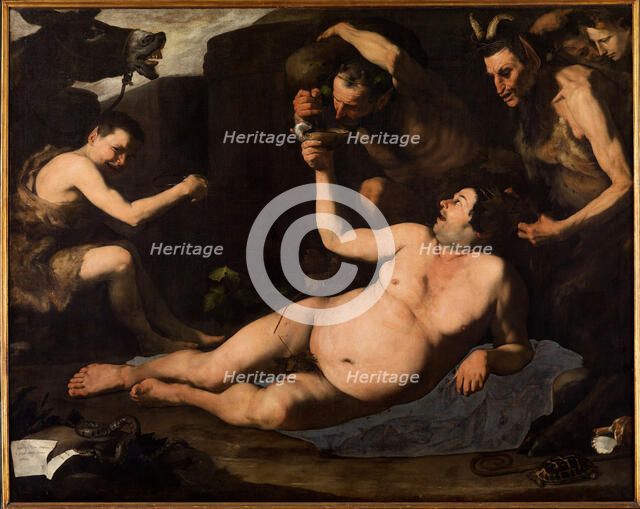 Drunken Silenus, 1626. Creator: Ribera, José (Jusepe), de (1591-1652).