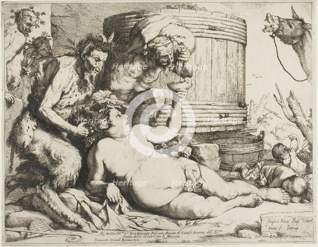 Drunken Silenus, 1628. Creator: Jusepe de Ribera.