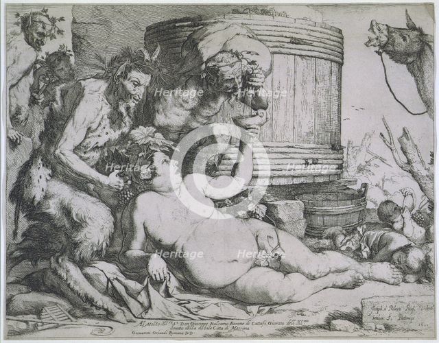 Drunken Silenus, 1628. Creator: Jusepe de Ribera.