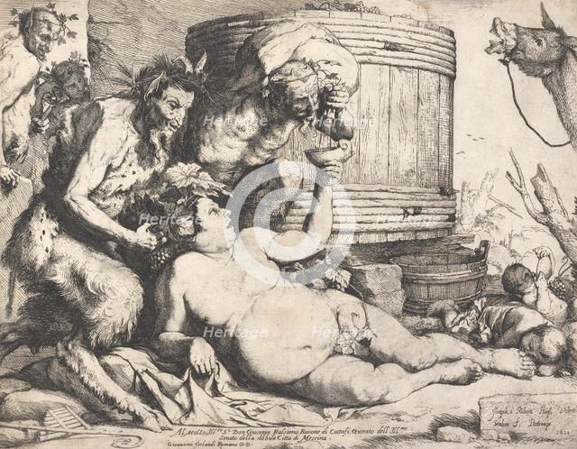 Drunken Silenus, 1628. Creator: Jusepe de Ribera.