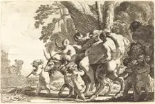 Drunken Silenus, 1650s. Creator: Michel Dorigny