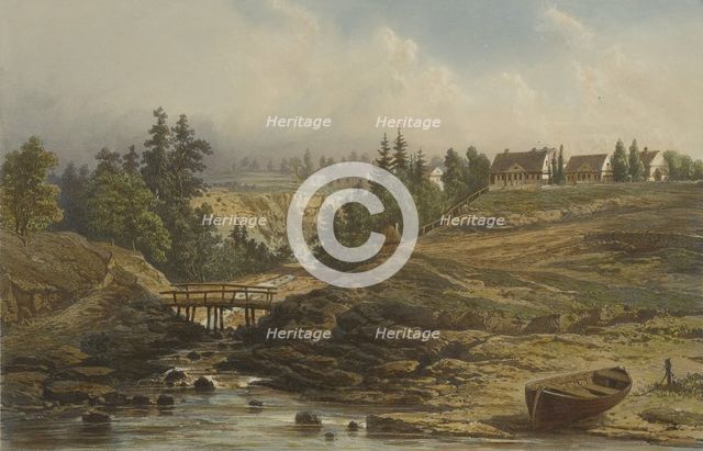 Druskininkai in southern Lithuania, c1850.