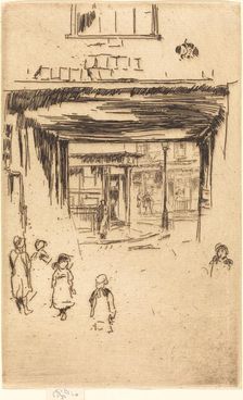 Drury Lane, c. 1880/1881. Creator: James Abbott McNeill Whistler