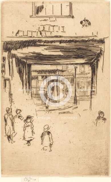 Drury Lane, c. 1880/1881. Creator: James Abbott McNeill Whistler.