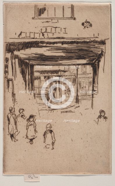 Drury Lane. Creator: James McNeill Whistler (American, 1834-1903).
