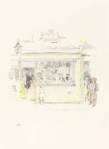 Drury Lane Rags, 1888. Creator: James Abbott McNeill Whistler