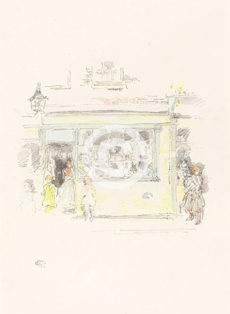 Drury Lane Rags, 1888. Creator: James Abbott McNeill Whistler.
