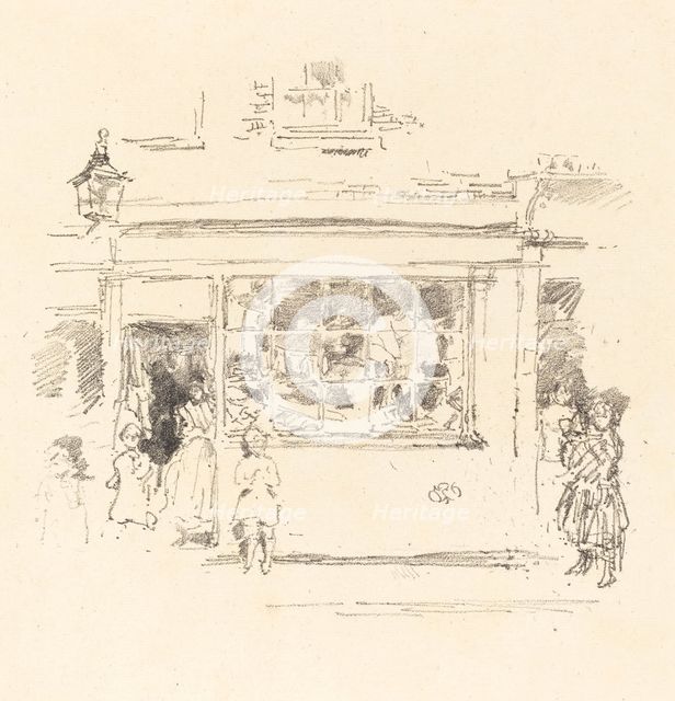 Drury Lane Rags, 1888. Creator: James Abbott McNeill Whistler.